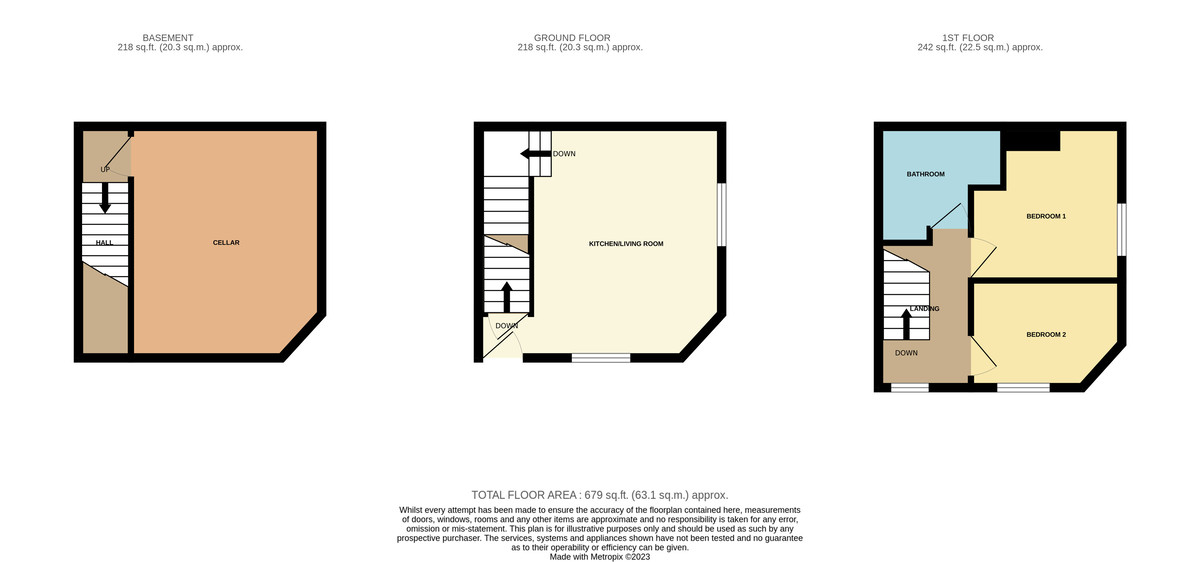 Floorplans For John Street, Clay Cross