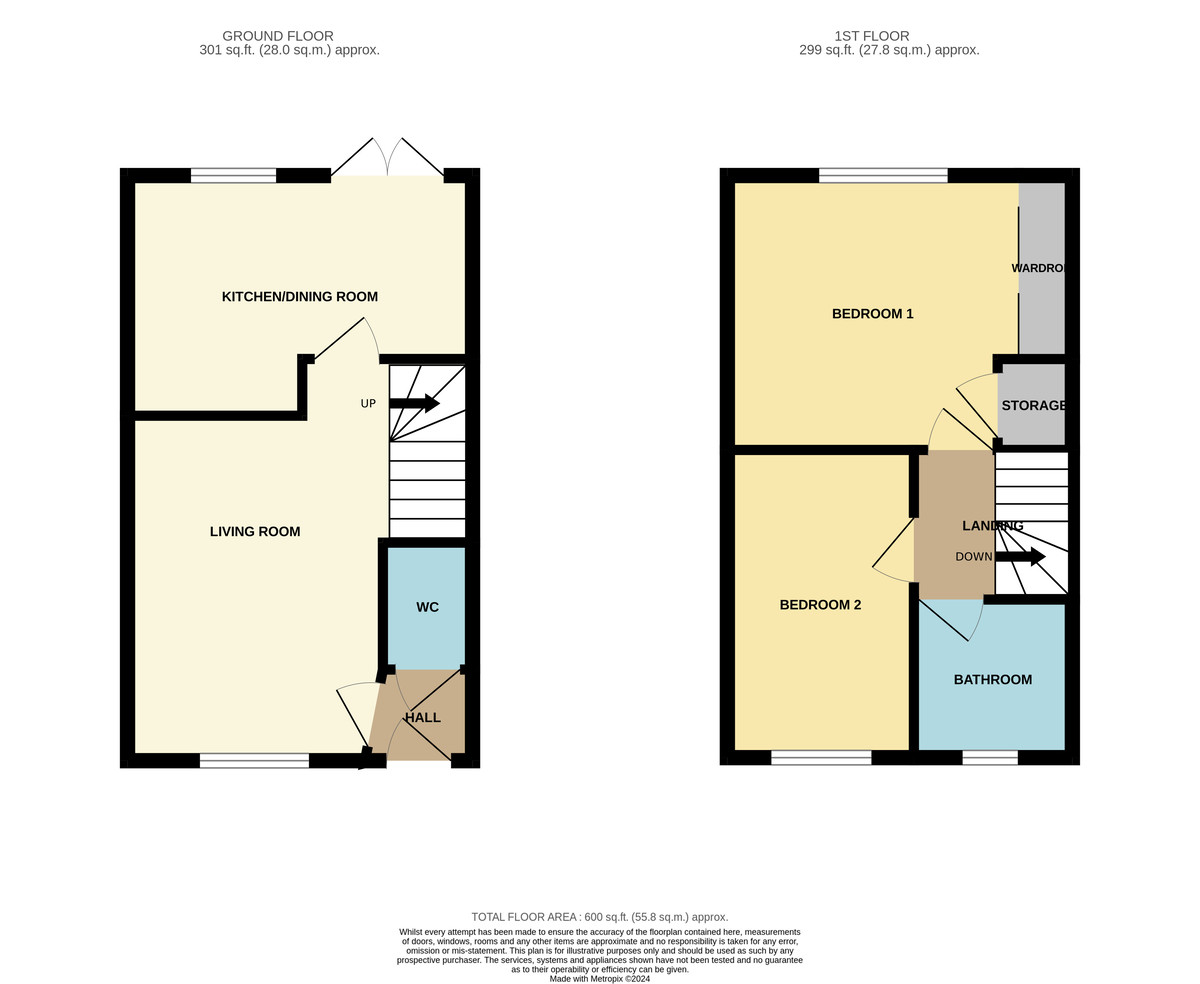 Floorplans For Henley Close, Alfreton