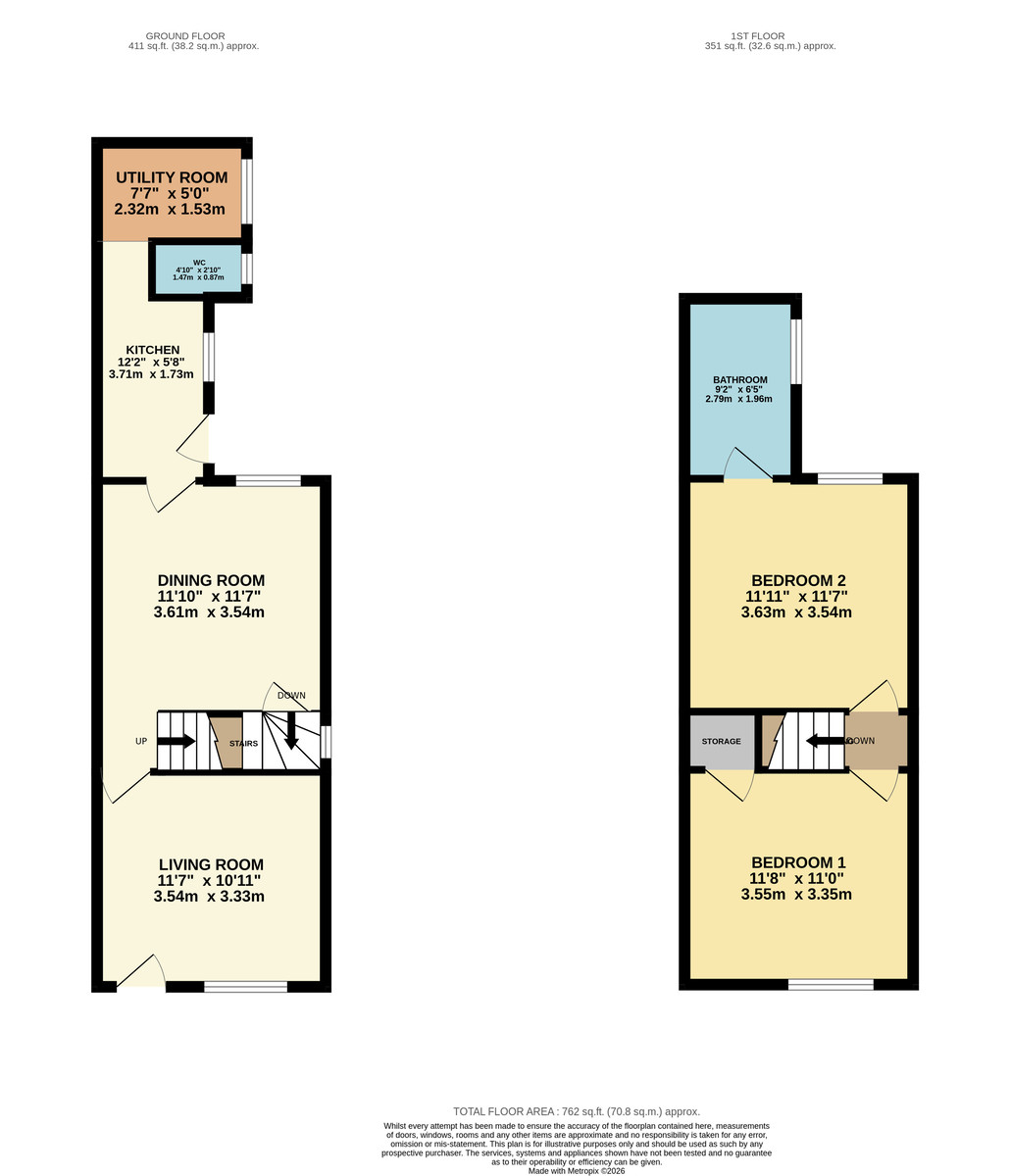 Floorplans For Outram Street, Ripley